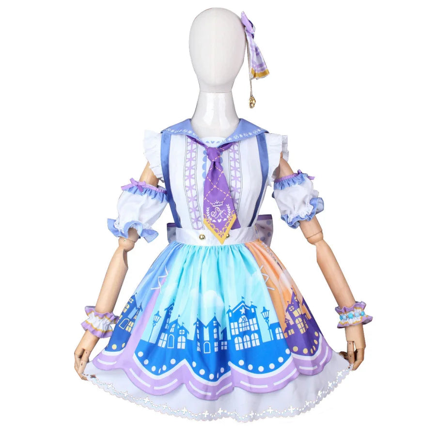 THE IDOLM@STER Cinderella Girls Koshimizu Sachiko Cosplay Costume C00599 XS / Female Costumes