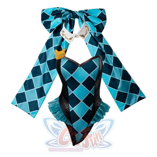 Genshin Impact Lynette Cosplay Derivative Bodysuit Swimsuit Fy0019 In Stock (2 Business Days) / Xs