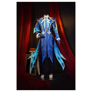 Genshin Impact Neuvillette Cosplay Costume C08563 Aa Men / S Costumes