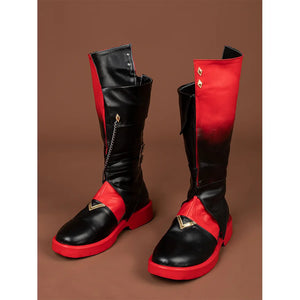 Genshin Impact Tartaglia Childe Cosplay Shoes C08390 Women / Cn 35 & Boots