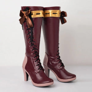 cosfun Violet Evergarden Cosplay Shoes Boots