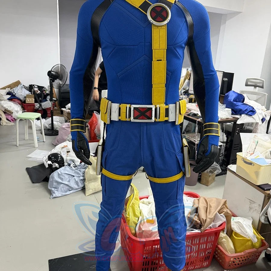 Heroic Universe Cyclops Scott Summers Cosplay Costume 1
