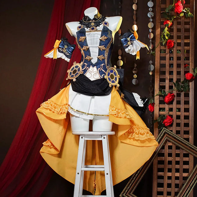 Genshin Impact Navia Cosplay Costume C08565 A Costumes