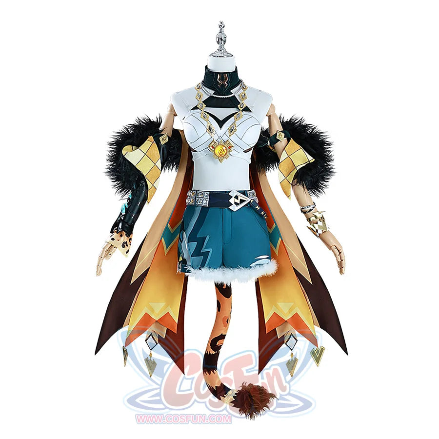 Genshin Impact Xilonen Cosplay Costume C09214 B Women / Xs Costumes