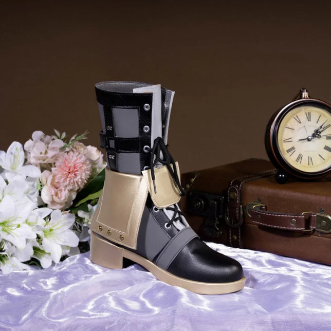 Genshin Impact Freminet Cosplay Shoes C08547 Women / Cn 35 & Boots