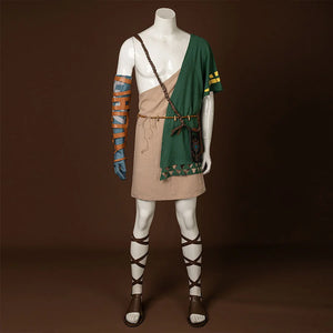 【READY TO SHIP】The Legend of Zelda: Tears of the Kingdom Link Cosplay Costume N07826 Costumes