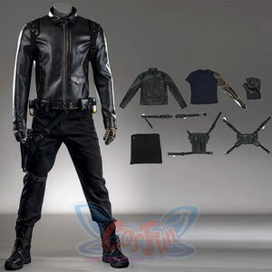 Winter Soldier James Barnes Cosplay Costume N09536 XS Costumes