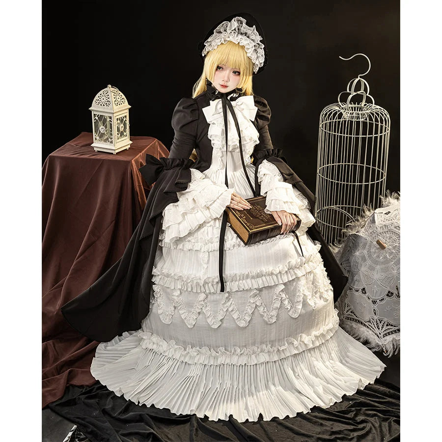 Anime GOSICK Victorique de Blois Cosplay Costume N09050 Costumes