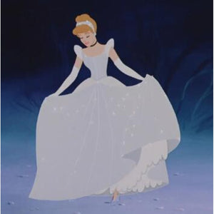 Cinderella Cartoon Version Wedding Dress Cosplay Costume