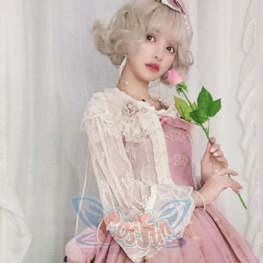 The Poem of Roses Elegant Lolita Long Sleeve Shirt