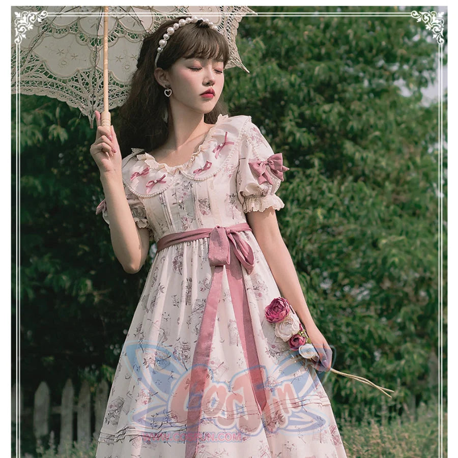 Summer Daily Elegant Short-sleeved Dress