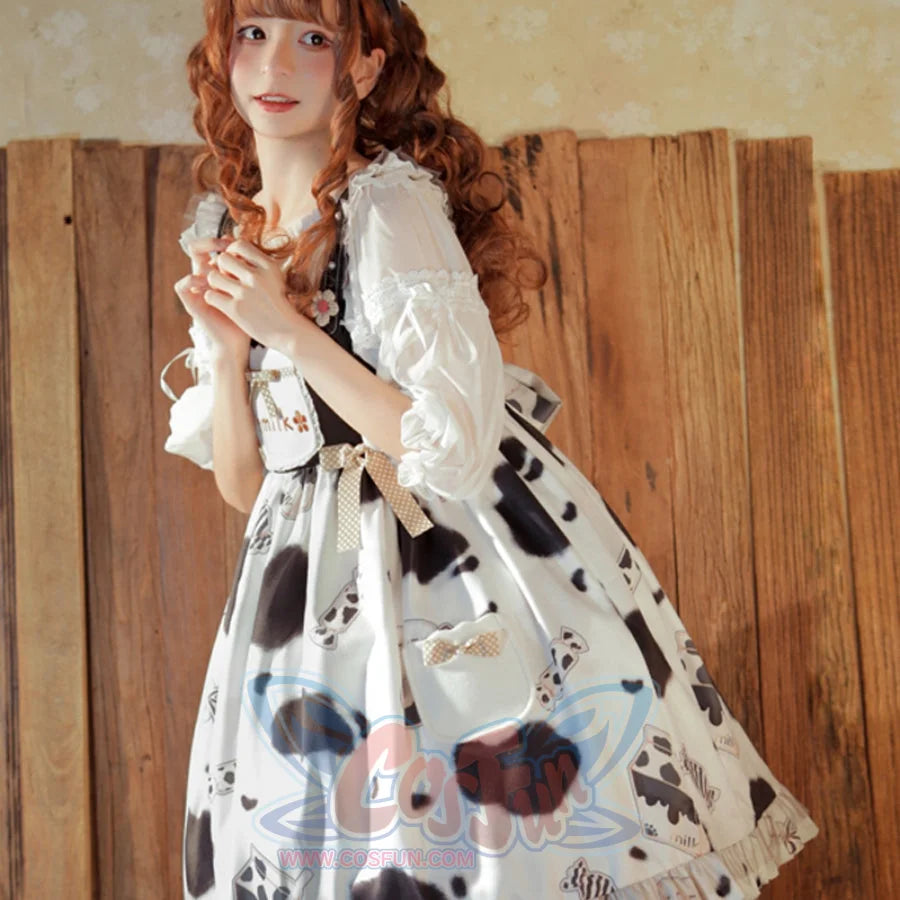 Sweet Caramel Daily Lovely Lolita Jumper Skirt