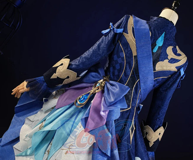 【Ready To Ship】Genshin Impact Black/White Furina Hydro Archon Cosplay Costume C08735 Aaa Costumes