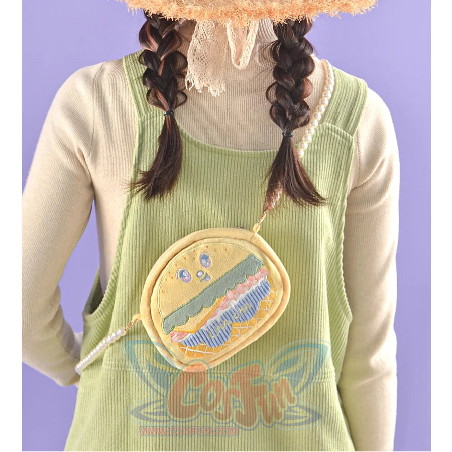 Cartoon Hamburger Mini Cute Coin Purse