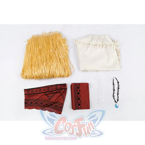Moana Cosplay Costume Polynesian Princess Adventure Outfit N09954