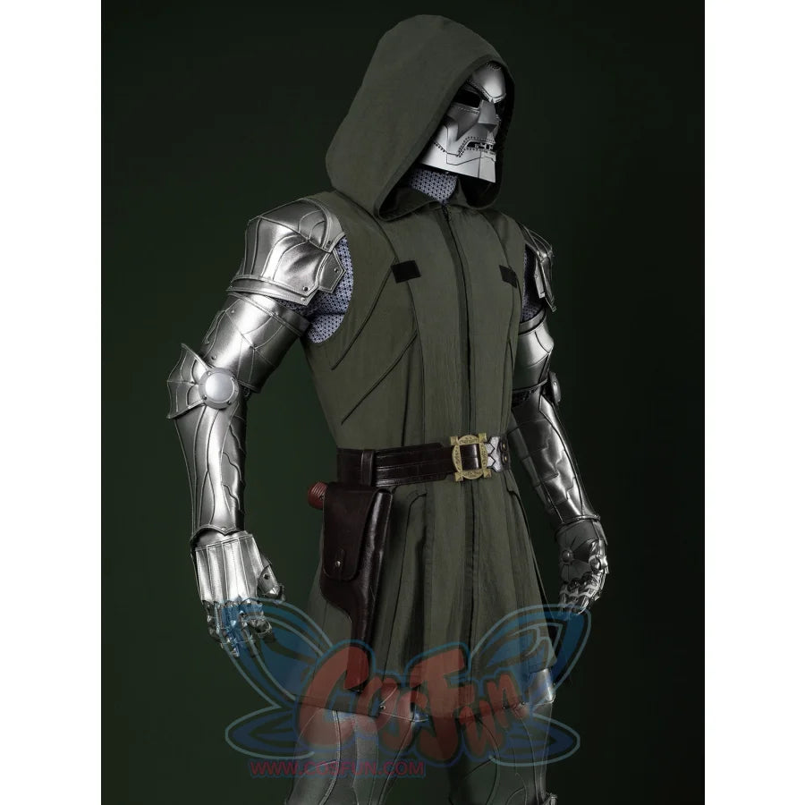 🎃 【READY TO SHIP】Dr. Doom Victor von Doom Cosplay Costume N09531 AAA Costumes