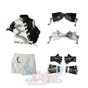 Final Fantasy XIV Monk 99 School Uniform Set Cosplay Costume N09561 Costumes