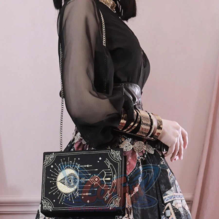 Egypt Style Embroidered Lolita Long Sleeve Shirt - cosfun