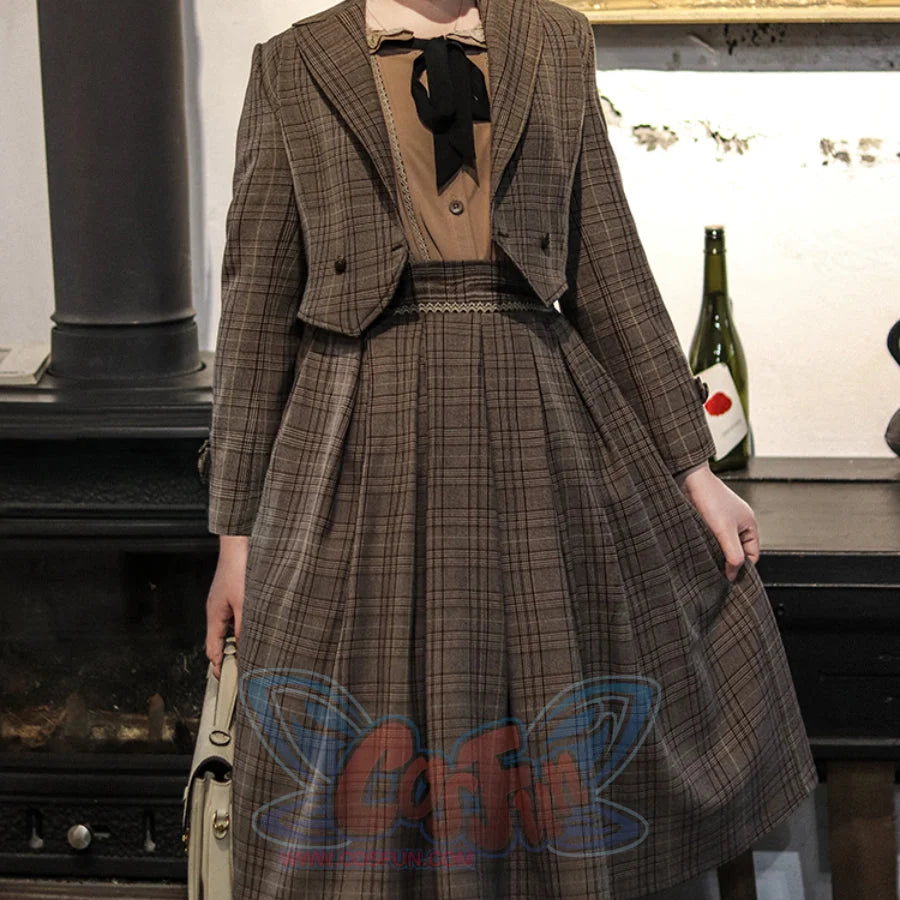 Elegant Detective Style Lolita Suit Sets