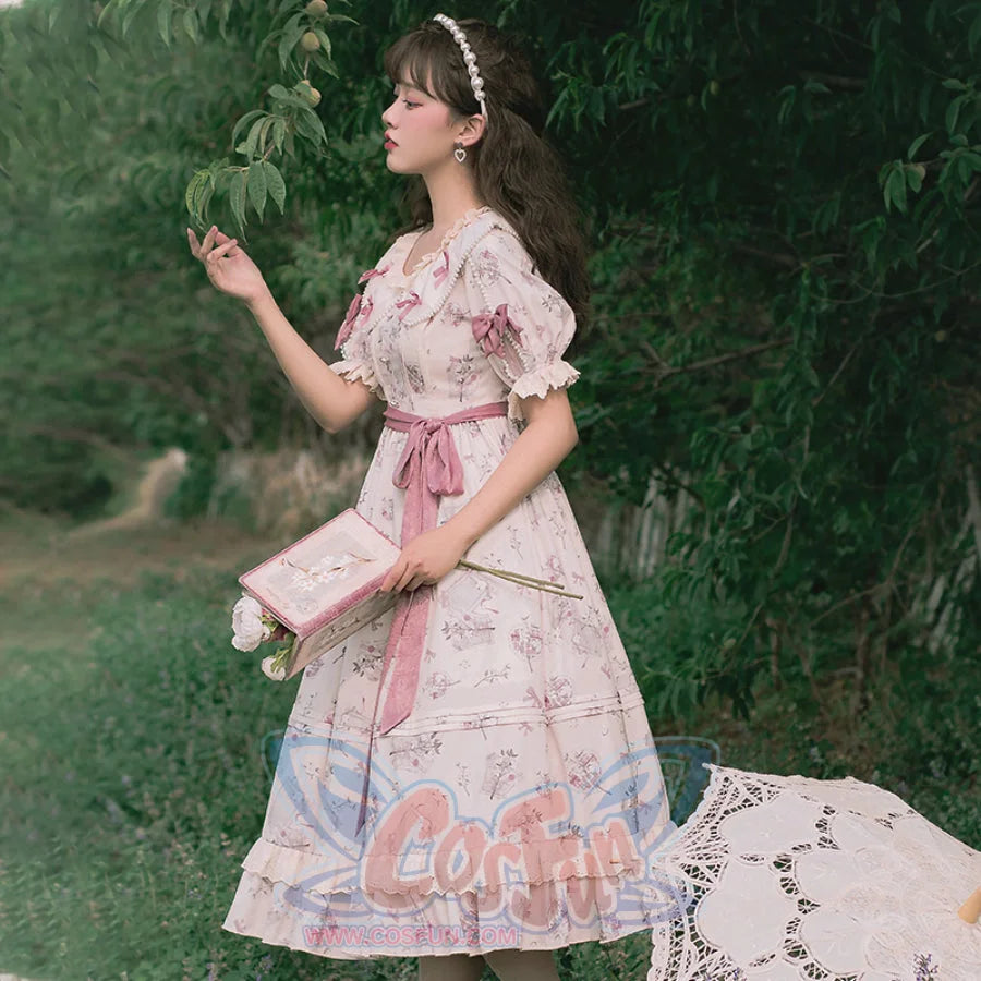 Summer Daily Elegant Short-sleeved Dress