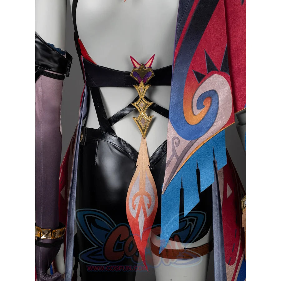 Genshin Impact Chasca Cosplay Costumes C09280 B Costumes
