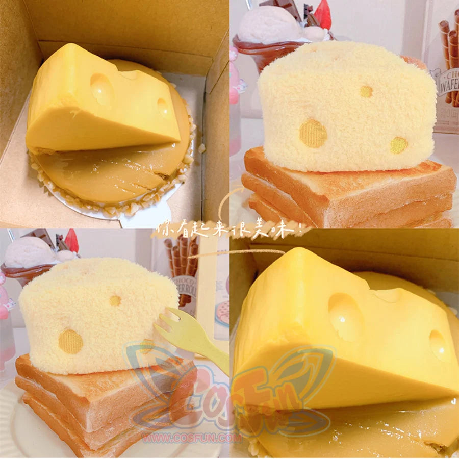 Lolita Cheese and Bear Sliced Bread Bag and Hairband Sets S22556