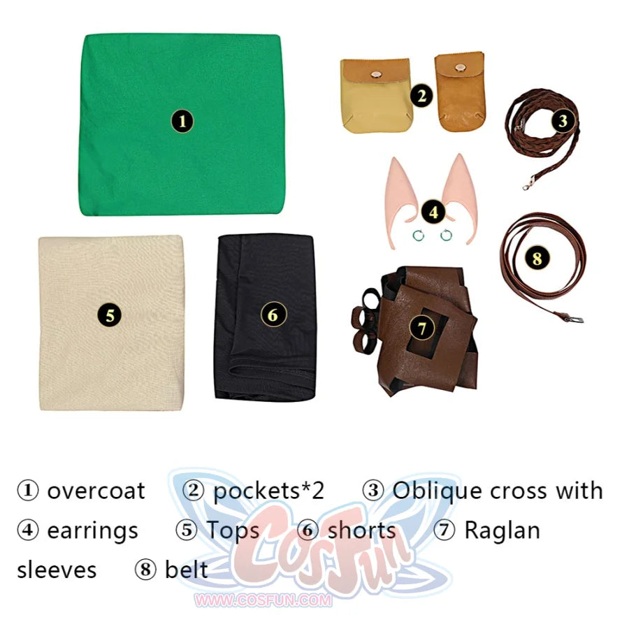 The Legend of Zelda: Breath of The Wild 2 Link Cosplay Costume C00955 Costumes