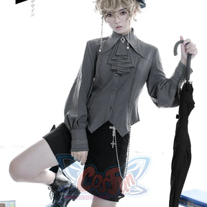 Vintage Little Prince Lolita Straight Irregular Shorts S22471