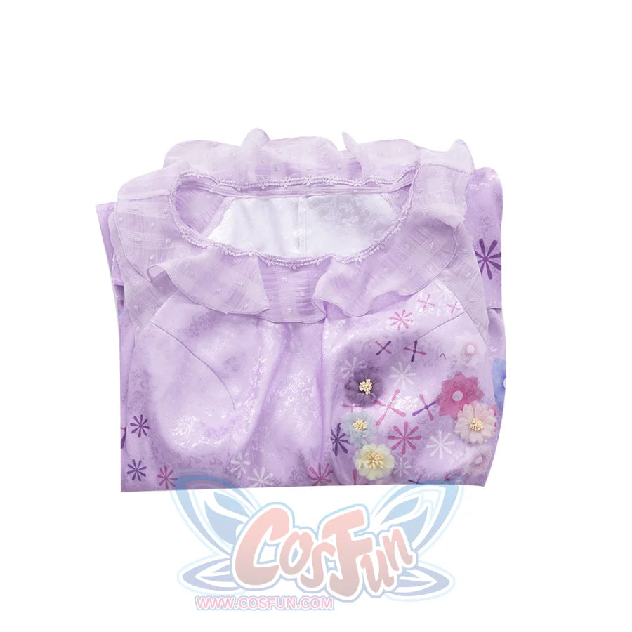 Encanto Isabella Dark Color Cosplay Costume N01033 Costumes