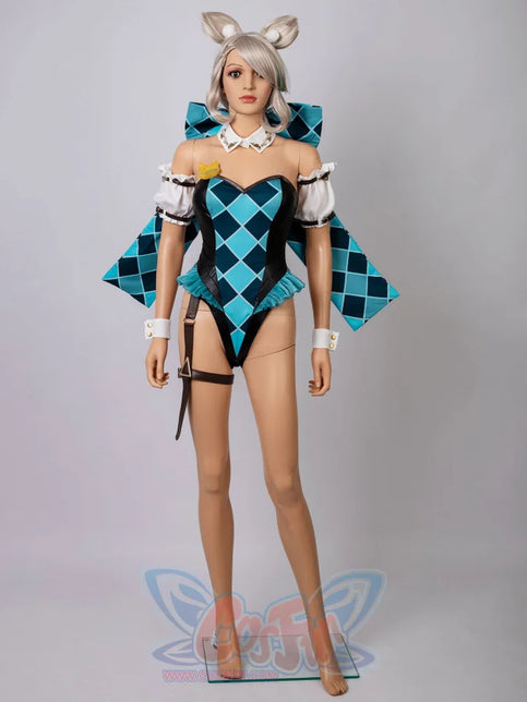 Genshin Impact Lynette Cosplay Derivative Bodysuit Swimsuit Fy0019 Costumes