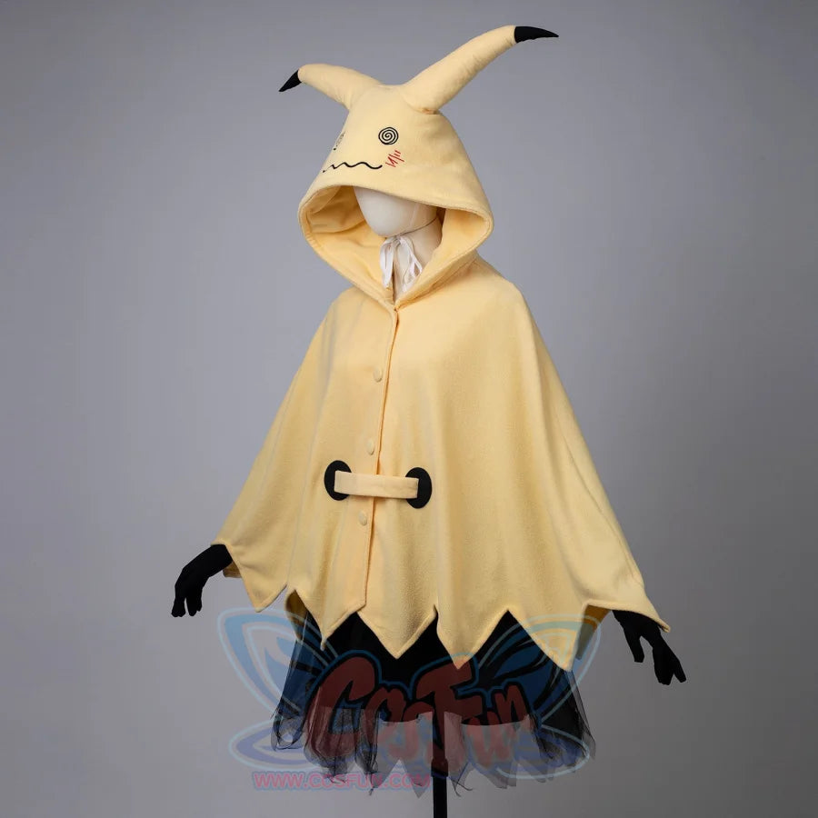 Cute Electric Critter Yellow Grunge Cosplay Cape FY0161 Sweatshirt