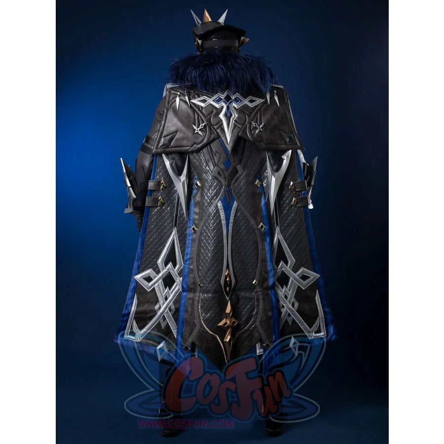Genshin Impact Fatui Harbinger The Captain Il Capitano Cosplay Costume C09227 AAA Costumes