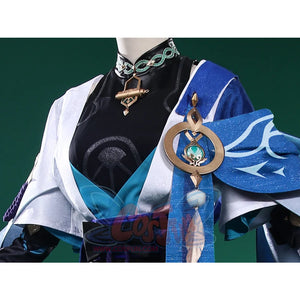 Genshin Impact Wanderer Balladeer Cosplay Costume C07049 Aaa Costumes