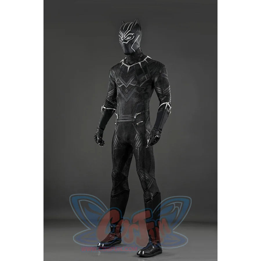 Pre-Sale Black Panther T’challa Cosplay Costume C09222S Costumes