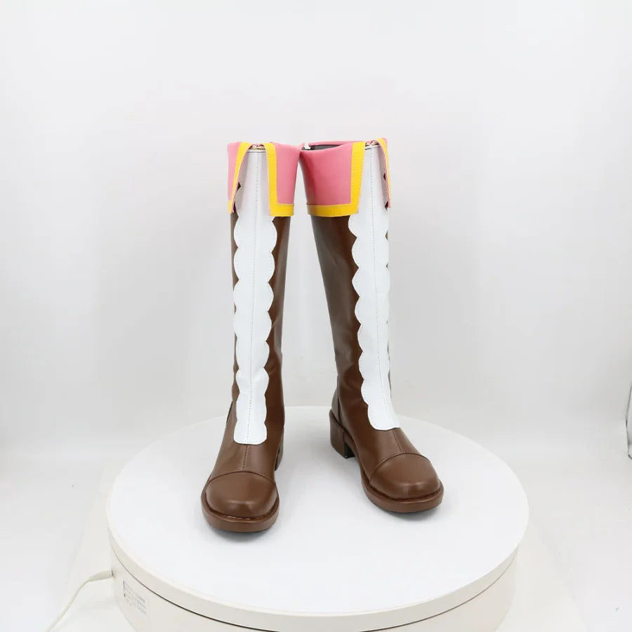 Yu-Gi-Oh! Zexal Three Cosplay Shoes C07866 Women / Cn 35 & Boots
