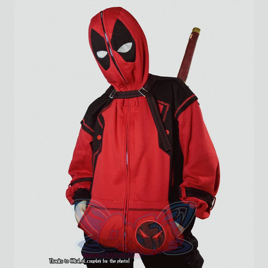 Deadpool full zip hoodie sales