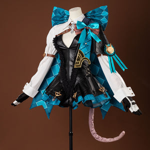 Genshin Impact Lynette Cosplay Costume C08256  AA