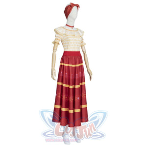 Encanto 2021 Dolores Cosplay Costume N01044 Costumes