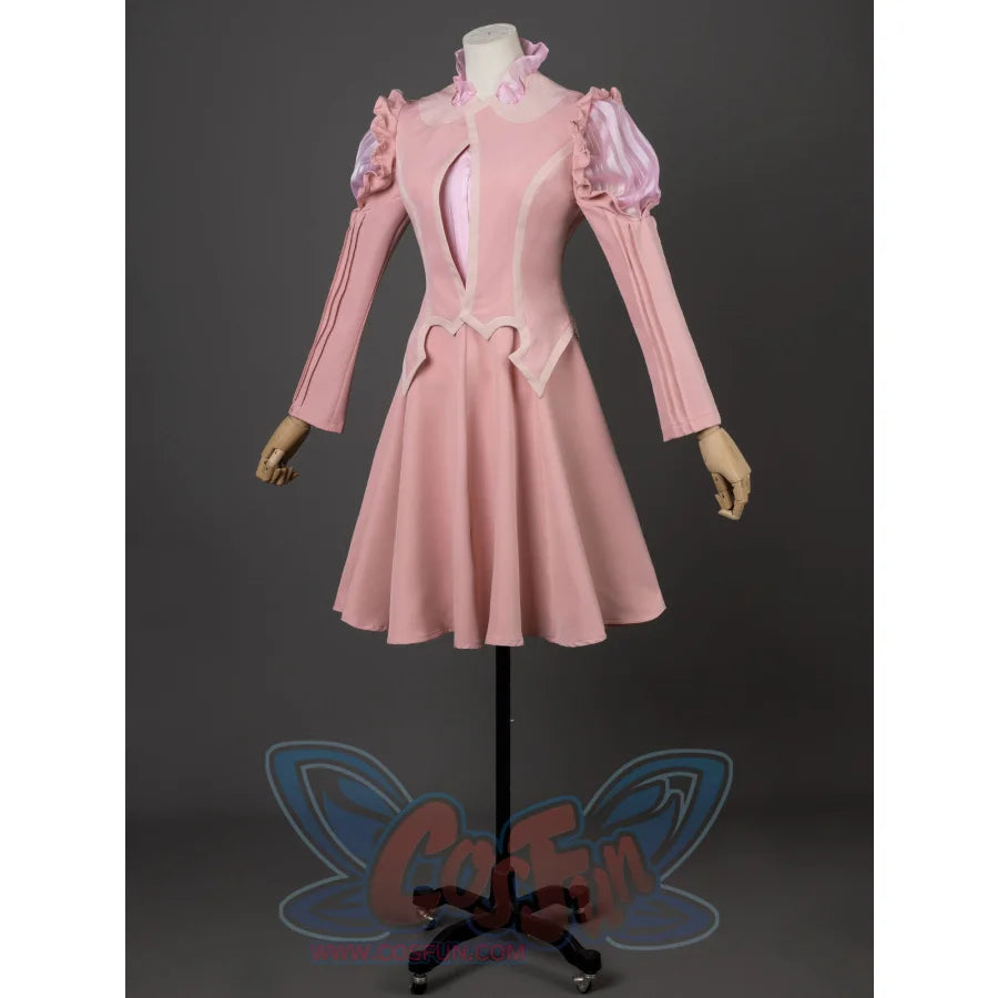 【READY TO SHIP】Romantic Pink Witch Cosplay Costume Elegant Puff Sleeve Dress BST0122 Costumes