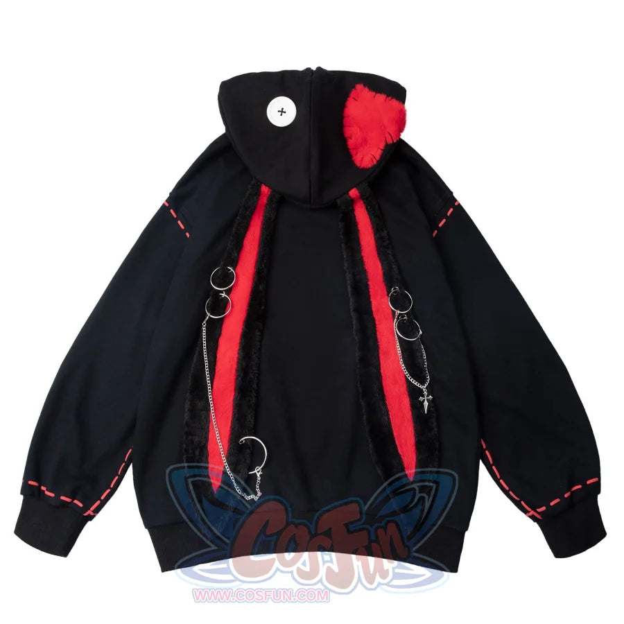 【PRE-SALE】COSFUN Original Black Cosplay Full Zip Hoodie FAN00019 Sweatshirt