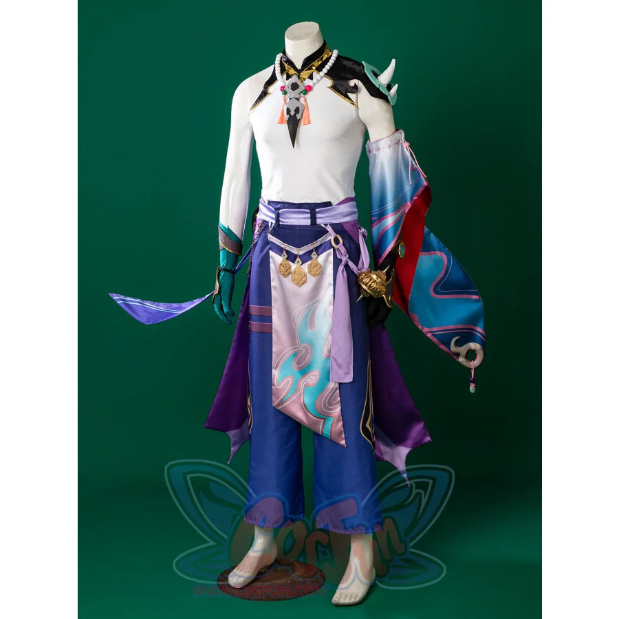 Genshin Impact Xiao Cosplay Costume N00269 AA Costumes