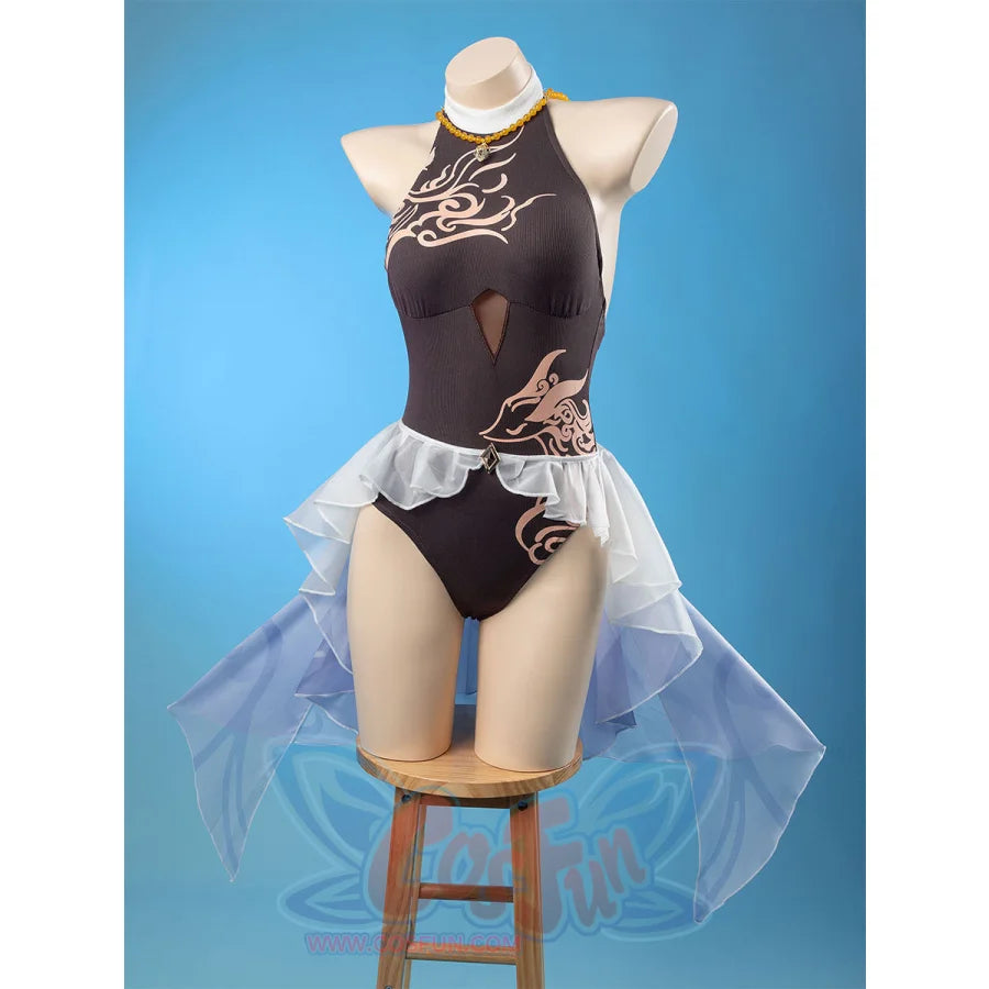 Genshin Impact Ganyu Swimsuit C07683 Costumes