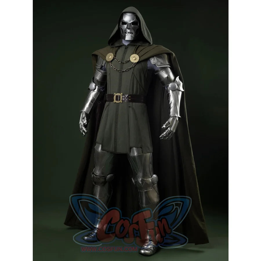 🎃 【READY TO SHIP】Dr. Doom Victor von Doom Cosplay Costume N09531 AAA Costumes