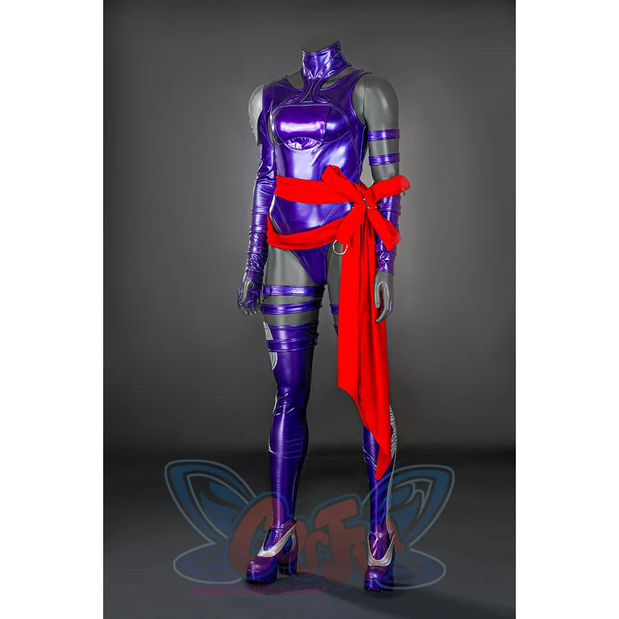 Game Rivals Psylocke Cosplay Costume C09456 Costumes