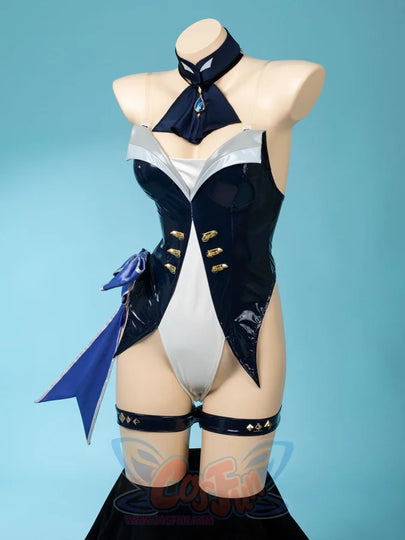 【Free Shipping】Cosfun Original Genshin Impact Furina Derivative Bunny Girl Bodysuit Swimsuit