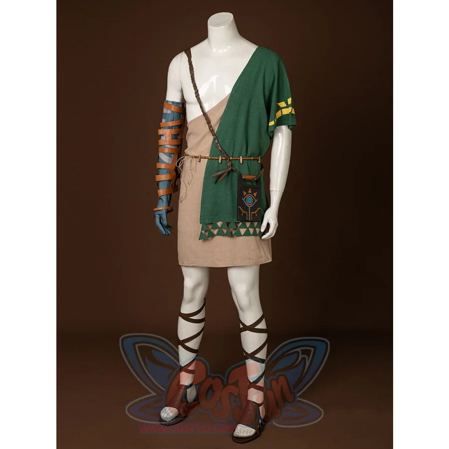 【READY TO SHIP】The Legend of Zelda: Tears of the Kingdom Link Cosplay Costume N07826 Costumes
