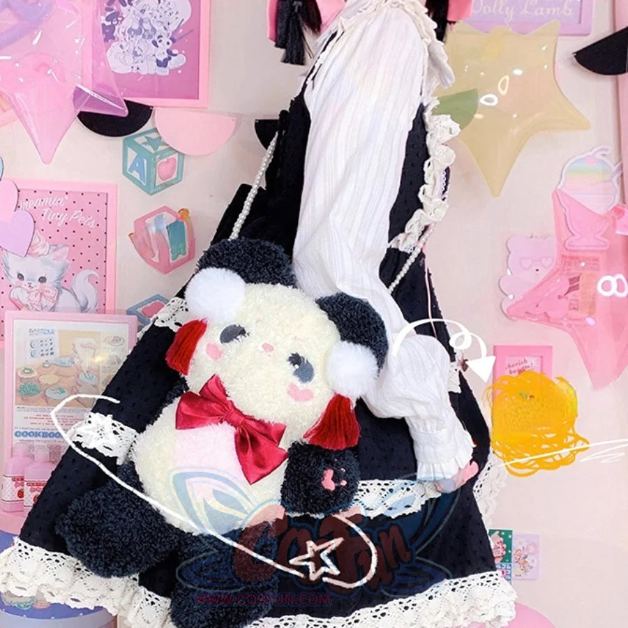 Chinese Lovely Lolita Panda Crossbody Bag