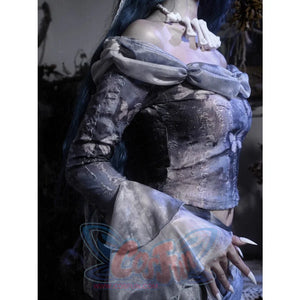 Gothic Butterfly Tie-Dye Off-Shoulder Top