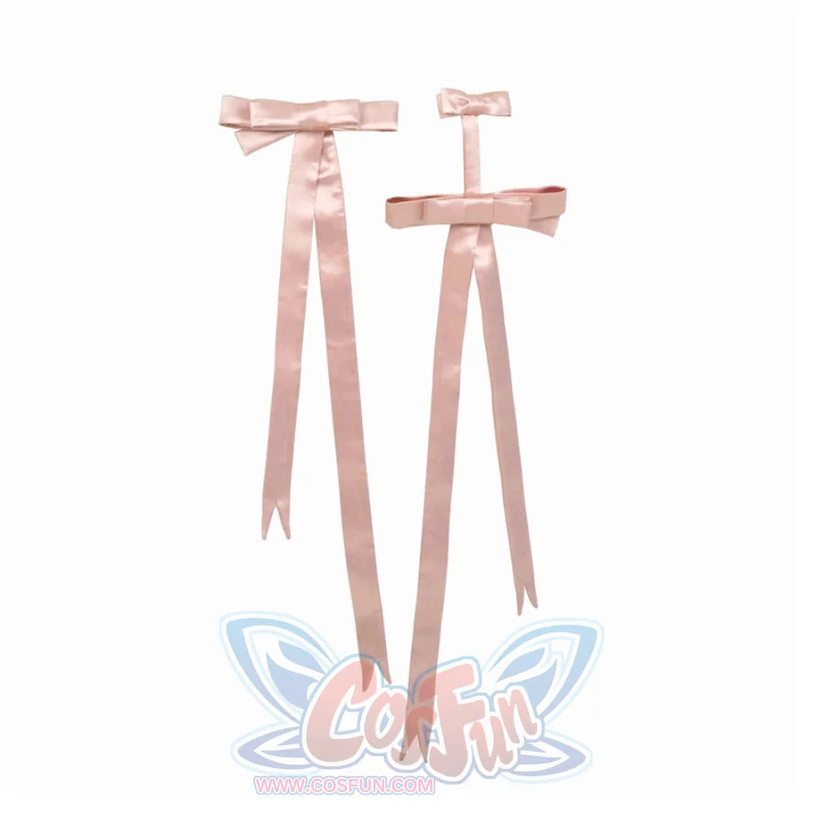 Rococo Duchess Fishbone Corset Rococo Waist Cincher Top Pink Bow Acc（One Size） / S