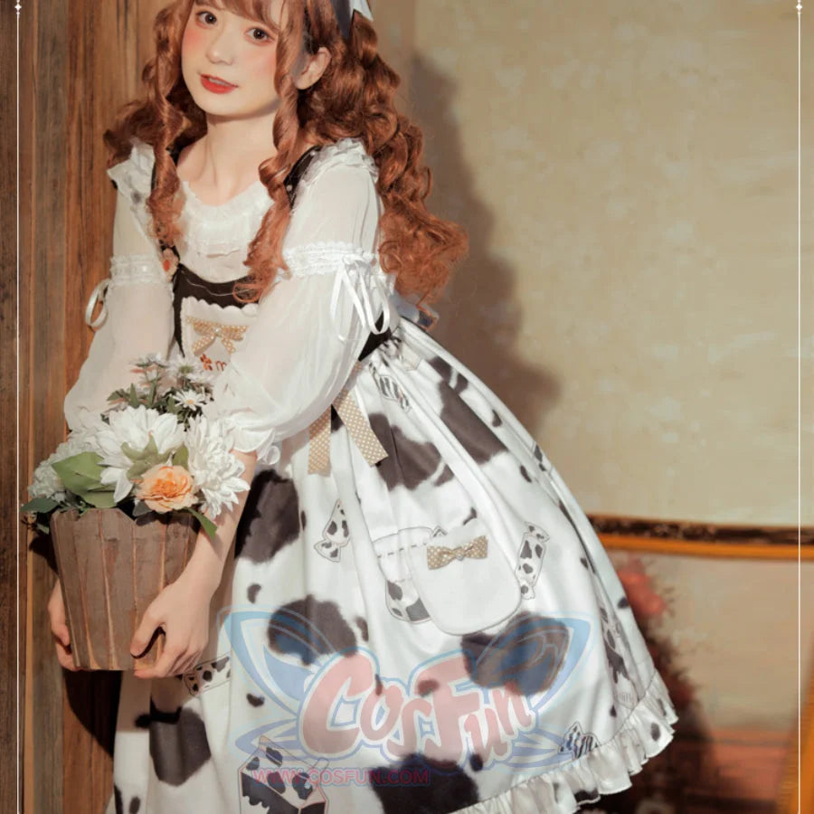 Sweet Caramel Daily Lovely Lolita Jumper Skirt